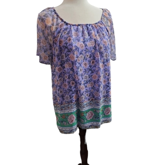 LC Lauren Conrad Tops - NWT Lauren Conrad purple blouse. Small